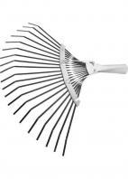 Грабли веерные без  черенка, 20-зубов оцинкованные СИБРТЕХ
