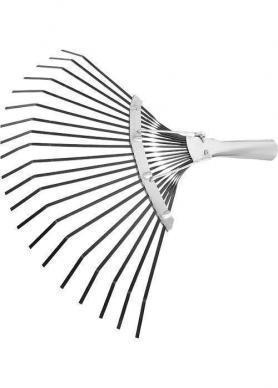 Грабли веерные без  черенка, 20-зубов оцинкованные СИБРТЕХ