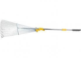 Грабли веерные раздвижные телескопические, 15-зубов  PALISAD