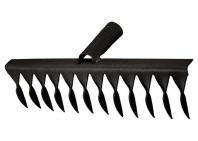Грабли садовые без  черенка, 14-зубов 360мм витые СИБРТЕХ