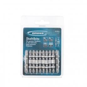 Бита PH2хPH2х45мм 10шт.GROSS