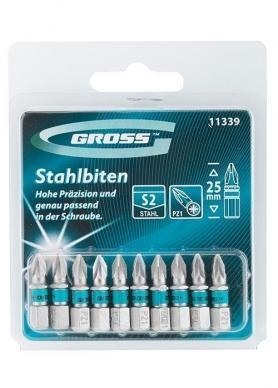 Бита PZ1х 25мм 10шт.GROSS