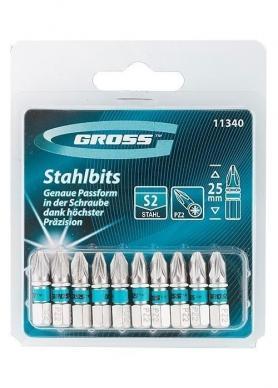 Бита PZ2х 25мм 10шт.GROSS