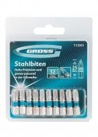 Бита PZ3х 25мм 10шт.GROSS