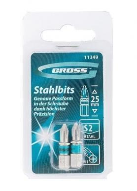 Бита PH1х 25мм  2шт.GROSS
