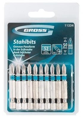 Бита PH1х 50мм 10шт.GROSS