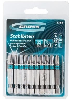 Бита PH3х 50мм 10шт.GROSS