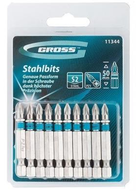 Бита PZ1х 50мм 10шт.GROSS