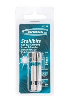 Бита PH3х 50мм  2шт.GROSS