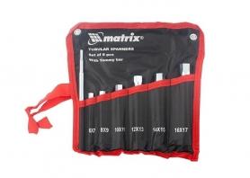 Ключ торцевой-трубка, набор  7шт. 6-17мм MATRIX