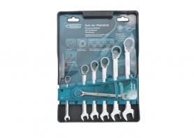 Набор ключей комбинированных,  7шт. реверс GROSS