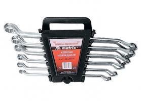 Набор ключей накидных  6шт. оцинкованных MATRIX