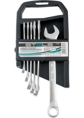 Набор ключей комбинированных, 12шт. матовых STELS