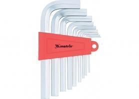 Ключ имбрусовый набор НЕХ  9шт.  MATRIX (12301)