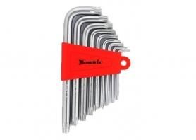 Ключ имбрусовый набор ТОRХ  9шт.  MATRIX (12305)