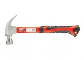 Молоток-гвоздодер,  450 г, круглый боек, MATRIX 10446