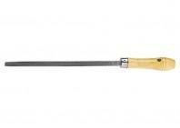 Напильник трехгранный 150 мм, деревянная ручка СИБРТЕХ