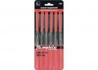 Надфиль набор  6шт, 180х5мм, MATRIX