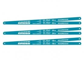 Полотно по металлу 300мм HSS 18TRI   2шт. GROSS