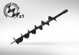 Шнек для бурения грунта однозаходный Carver  GDB-100