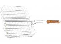 Решетка-гриль 250х310х65мм, хром PALISAD