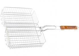 Решетка-гриль 250х310х65мм, хром PALISAD