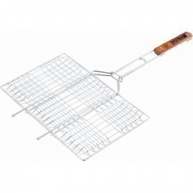 Решетка-гриль 270х240мм, хром PALISAD