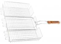 Решетка-гриль 315х410х65мм, хром PALISAD