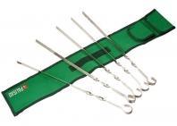 Шампура 45см, плоский в чехле 6шт. PALISAD