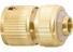 Соединитель 1/2 аквастоп. латунь PALISAD 66240