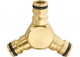 Тройник латунь PALISAD 66568