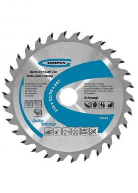 Диск пильный по дереву Gross 210х32/30х24Т
