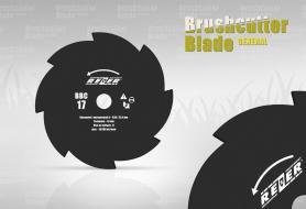 Нож для бензо/электрокосы Rezer ВС-17 (027)