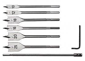 Сверло по дереву перовое набор MATRIX