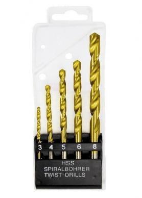 Сверло по металлу набор  5шт.Matrix