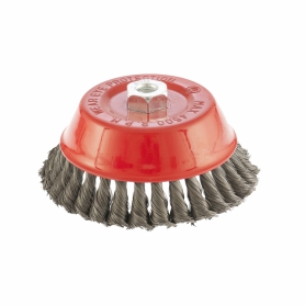 Щетка для УШМ Matrix 150мм., М14. (74618)