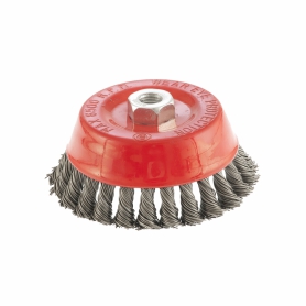 Щетка для УШМ Matrix 125мм., М14. (74625)