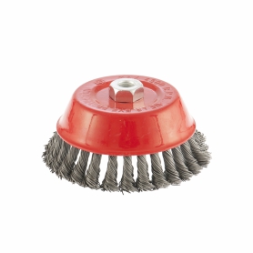 Щетка для УШМ Matrix 150мм., М14. (74626)