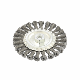 Щетка для УШМ Matrix 125мм., М14. (74633)