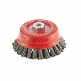 Щетка для УШМ Matrix 125мм., М14. (74683)