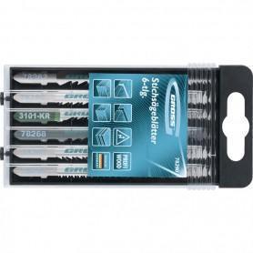 Пилки для лобзика набор GROSS  6шт (78290)