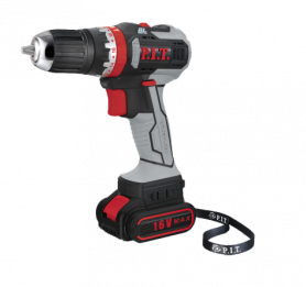 Дрель аккумуляторная P.I.T.  PID03002-16M2/BL