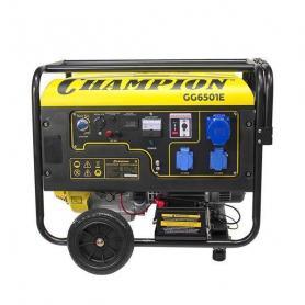 Бензиновый генератор Champion GG6501E+ATS-Cu