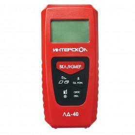 Дальномер лазерный 40м Интерскол ЛД-40