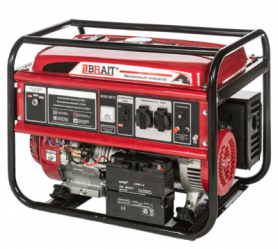 Бензиновый генератор Brait BR6500-CU(Е).