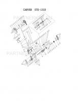 Шкив ведомый  Carver STE 1333