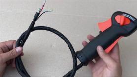 Рукоятка управления в сборе  Stihl FS120/200/250    (з/ч Китай)