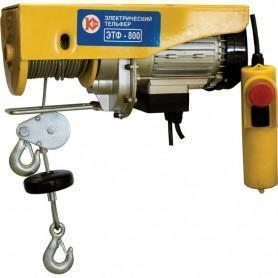 Тельфер Калибр ЭТФ-800.