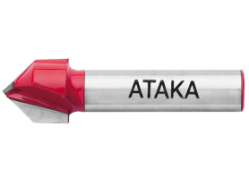 Фреза Атака 111127 пазовая галтельная V-образная 90