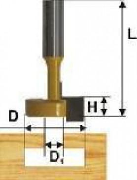 Фреза Энкор 10514 пазовая конструкционная Т-обр.